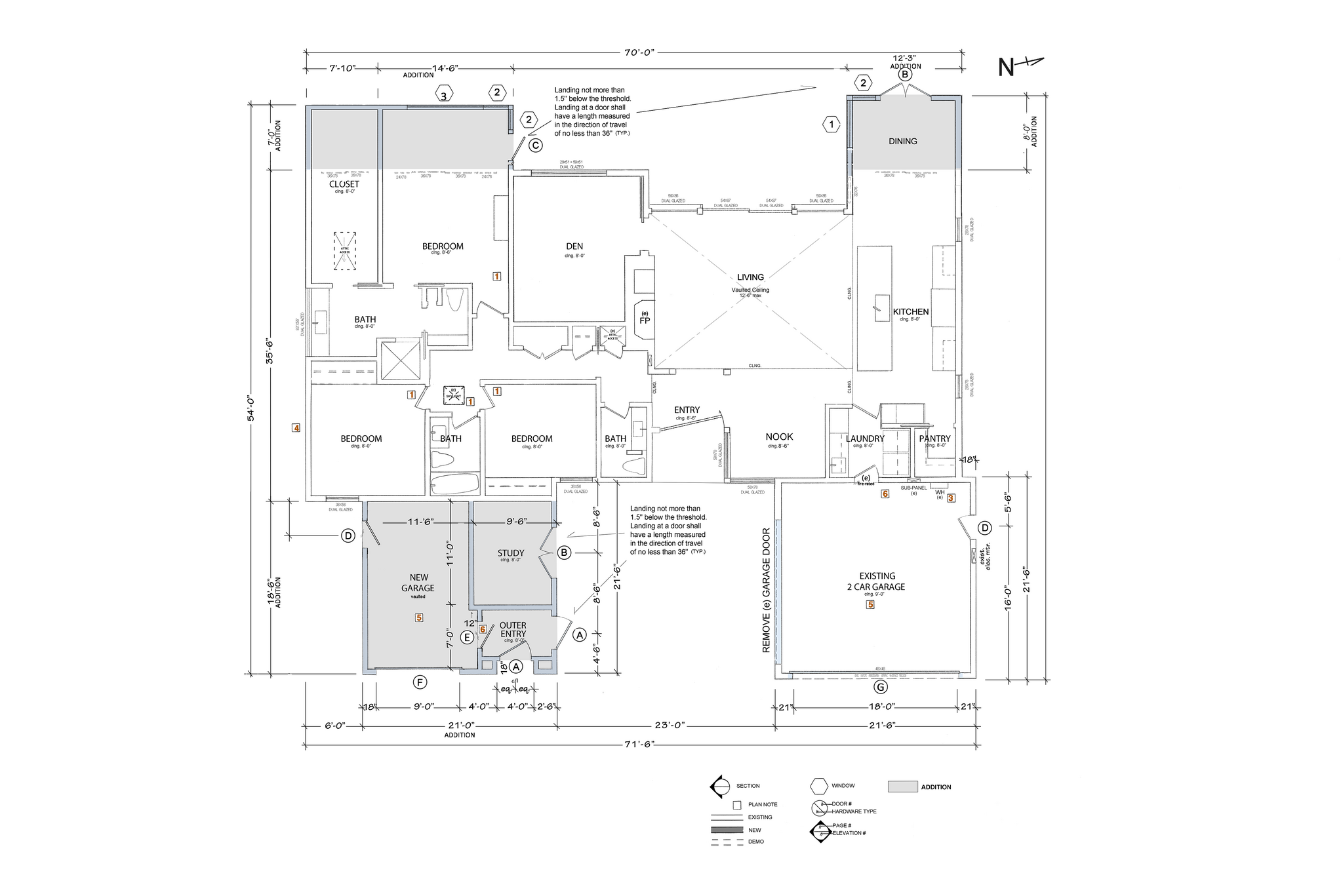 Floor plan for brentwood G house