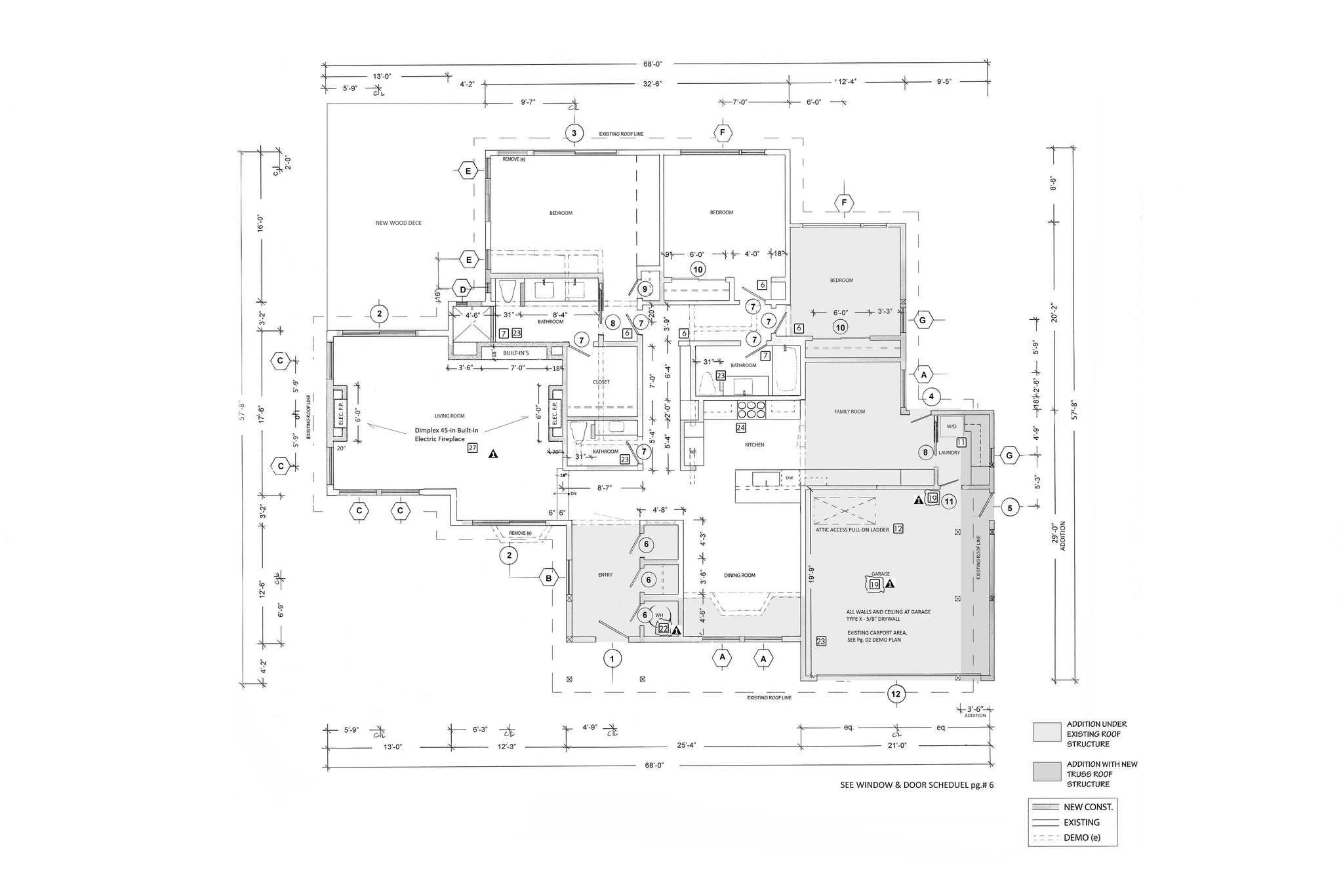 Floor plan for eugene G2 house